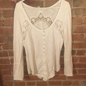 White Free People Women’s shirt